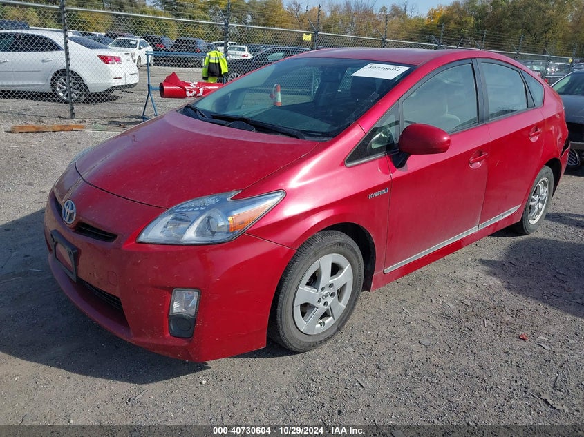 2011 TOYOTA PRIUS VIN: JTDKN3DU1B5334584