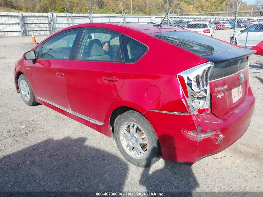 2011 TOYOTA PRIUS VIN: JTDKN3DU1B5334584