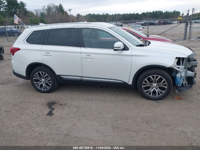 2018 Mitsubishi Outlander Es/Le/Se/Sel VIN: JA4AZ3A34JZ069334 Lot: 40730616