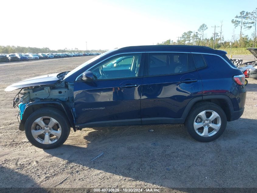 2020 Jeep Compass Latitude Fwd VIN: 3C4NJCBB5LT135954 Lot: 40730625