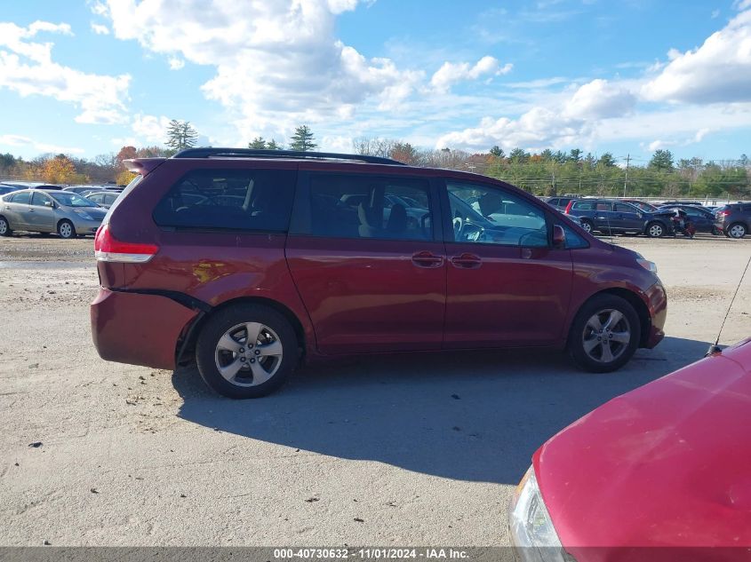 2014 Toyota Sienna Le V6 8 Passenger VIN: 5TDKK3DC8ES496291 Lot: 40730632