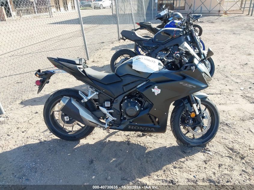 2024 Honda Cbr500 Ra VIN: MLHPC7059R5000392 Lot: 40730635