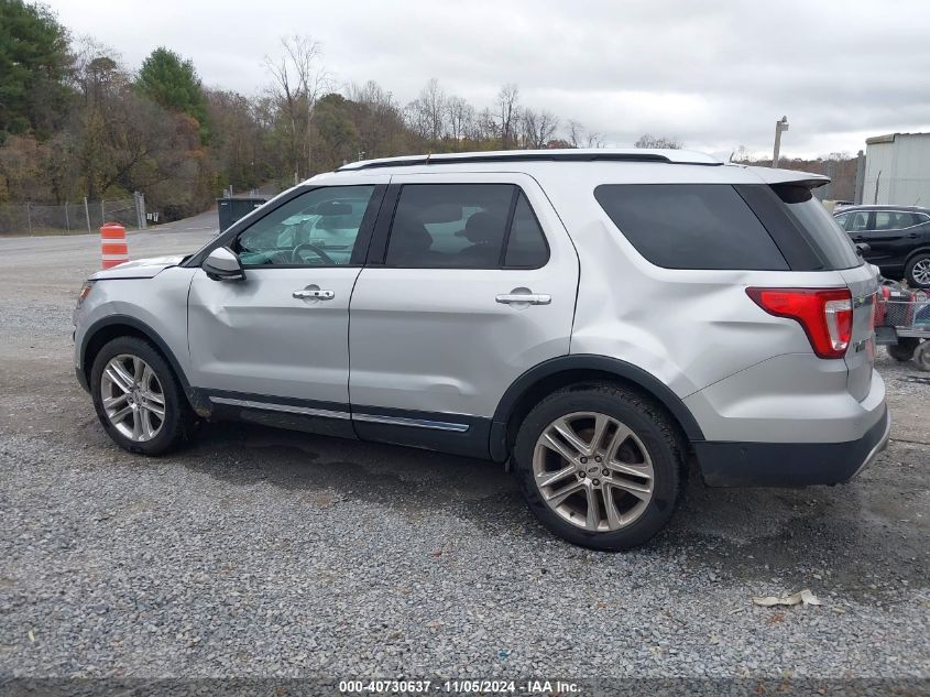 2016 Ford Explorer Limited VIN: 1FM5K7FH2GGD23016 Lot: 40730637