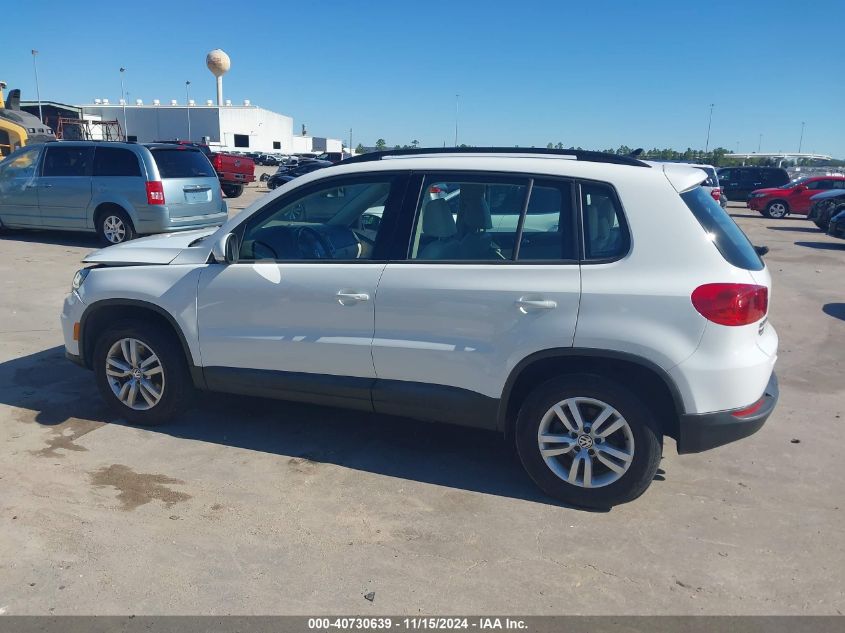 2017 VOLKSWAGEN TIGUAN 2.0T/2.0T S - WVGAV7AX1HK041078