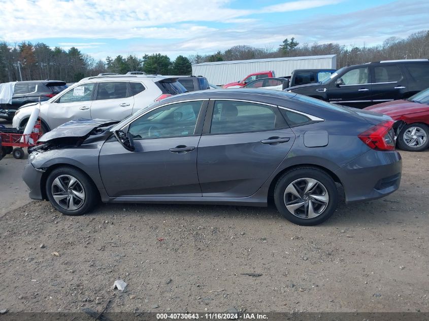 2019 Honda Civic Lx VIN: 2HGFC2F69KH529939 Lot: 40730643