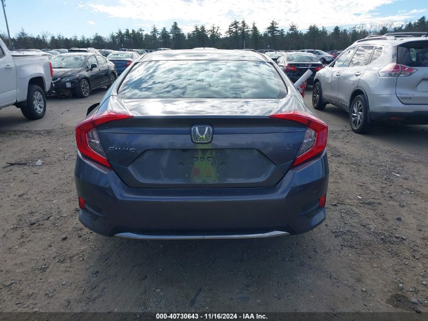 2019 Honda Civic Lx VIN: 2HGFC2F69KH529939 Lot: 40730643