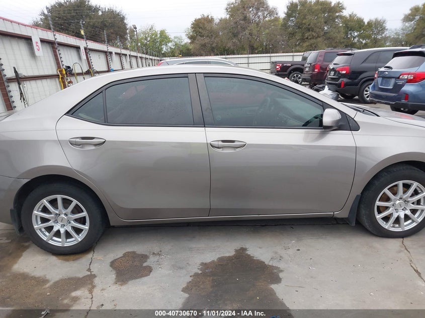 2014 TOYOTA COROLLA LE - 5YFBURHE1EP009840