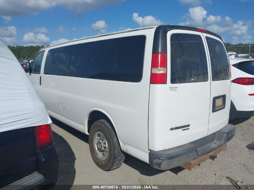 2013 Chevrolet Express 3500 Lt VIN: 1GAZG1FA2D1143131 Lot: 40730674