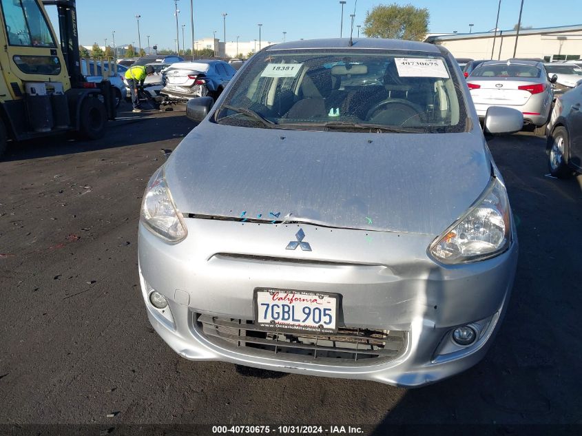 2014 Mitsubishi Mirage Es VIN: ML32A4HJ4EH003277 Lot: 40730675