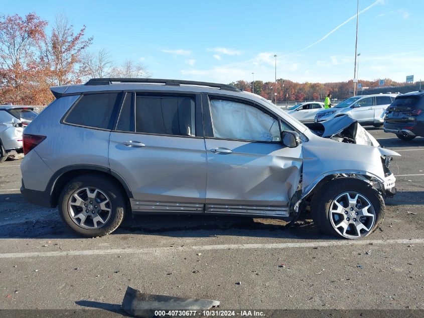 2023 Honda Passport Awd Trailsport VIN: 5FNYF8H62PB035272 Lot: 40730677