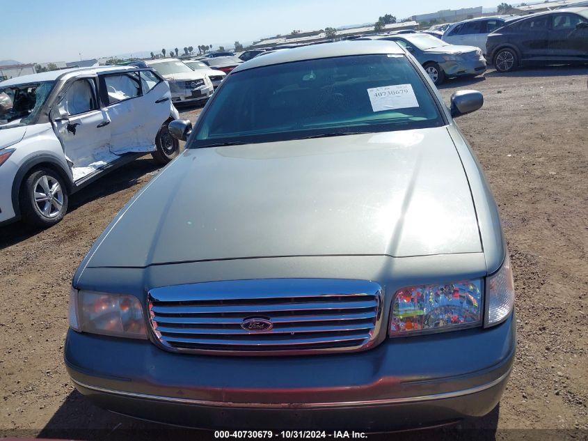 1999 Ford Crown Victoria Lx VIN: 2FAFP74W0XX166582 Lot: 40730679