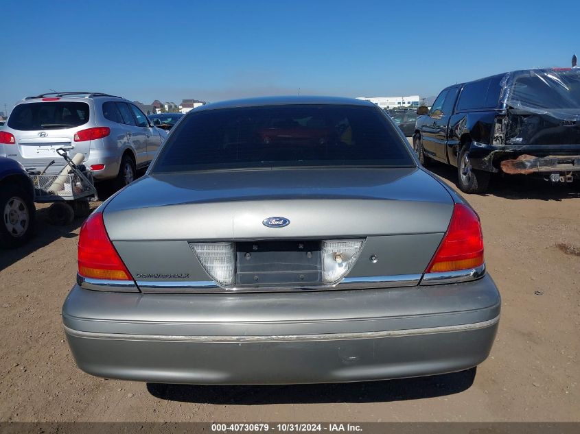 1999 Ford Crown Victoria Lx VIN: 2FAFP74W0XX166582 Lot: 40730679