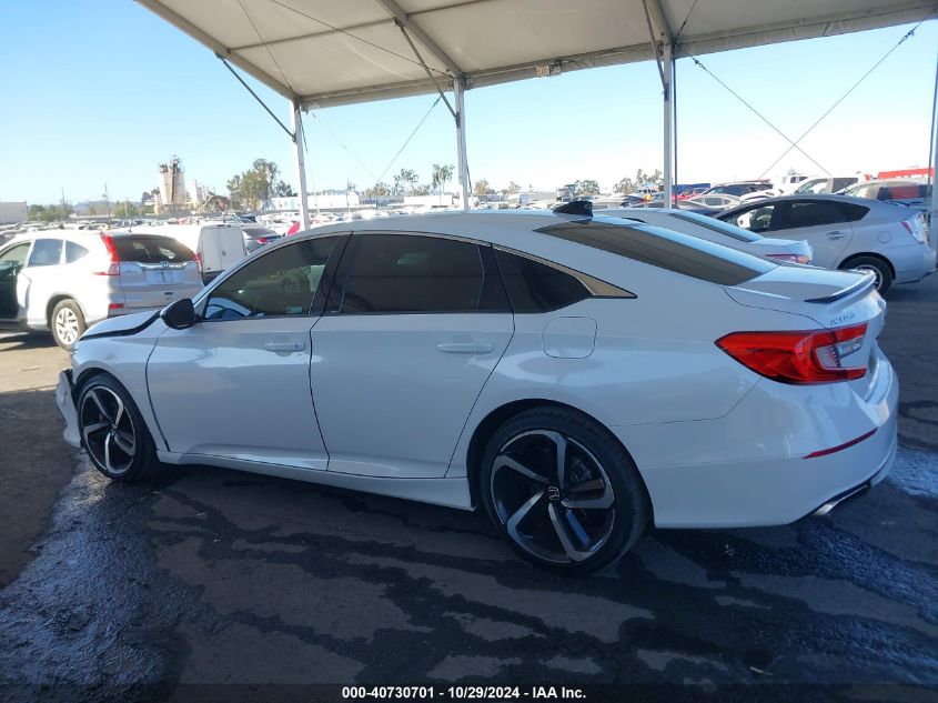 2021 Honda Accord Sport VIN: 1HGCV1F37MA000990 Lot: 40730701