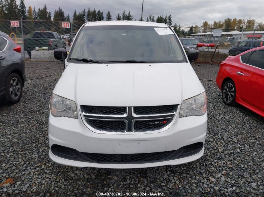 2014 Dodge Grand Caravan Se VIN: 2C7WDGBG5ER432326 Lot: 40730702