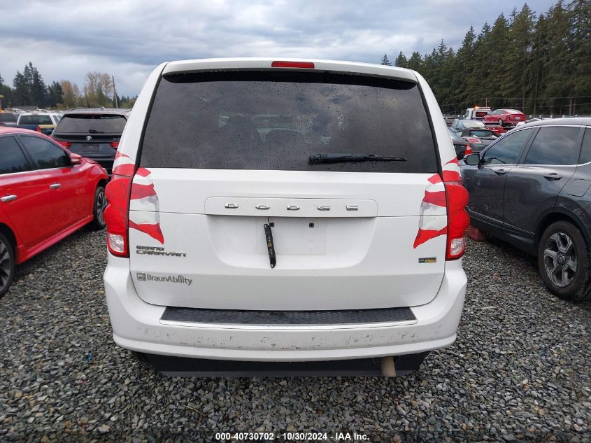 2014 Dodge Grand Caravan Se VIN: 2C7WDGBG5ER432326 Lot: 40730702