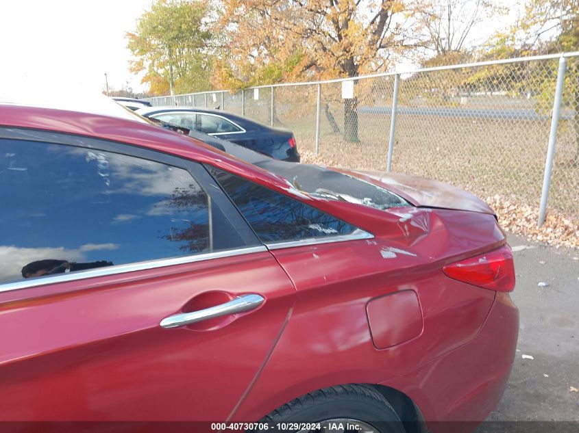 2012 Hyundai Sonata Se VIN: 5NPEC4AC3CH391410 Lot: 40730706