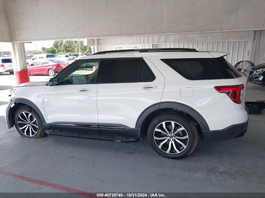 2020 Ford Explorer St VIN: 1FM5K8GCXLGC75820 Lot: 40730740