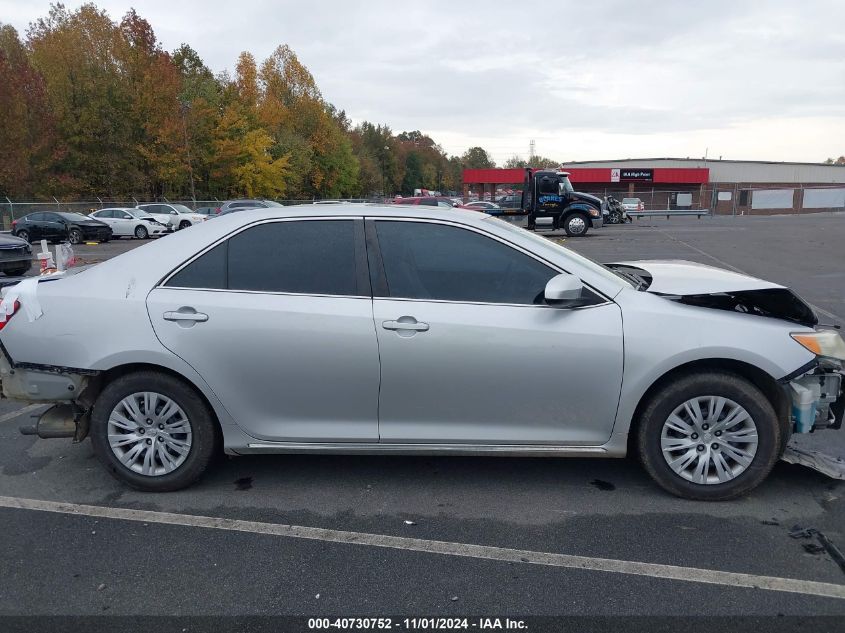 2012 Toyota Camry Le VIN: 4T1BF1FK4CU002127 Lot: 40730752