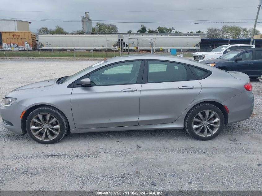 2015 Chrysler 200 S VIN: 1C3CCCBG1FN735635 Lot: 40730753