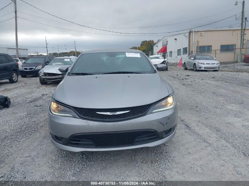 2015 Chrysler 200 S VIN: 1C3CCCBG1FN735635 Lot: 40730753