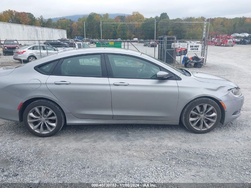 2015 Chrysler 200 S VIN: 1C3CCCBG1FN735635 Lot: 40730753