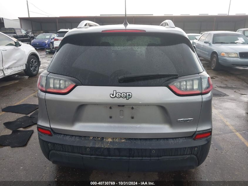 2019 Jeep Cherokee Latitude Plus Fwd VIN: 1C4PJLLB1KD296247 Lot: 40730769