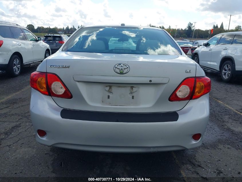 2009 Toyota Corolla Le VIN: 1NXBU40EX9Z149260 Lot: 40730771