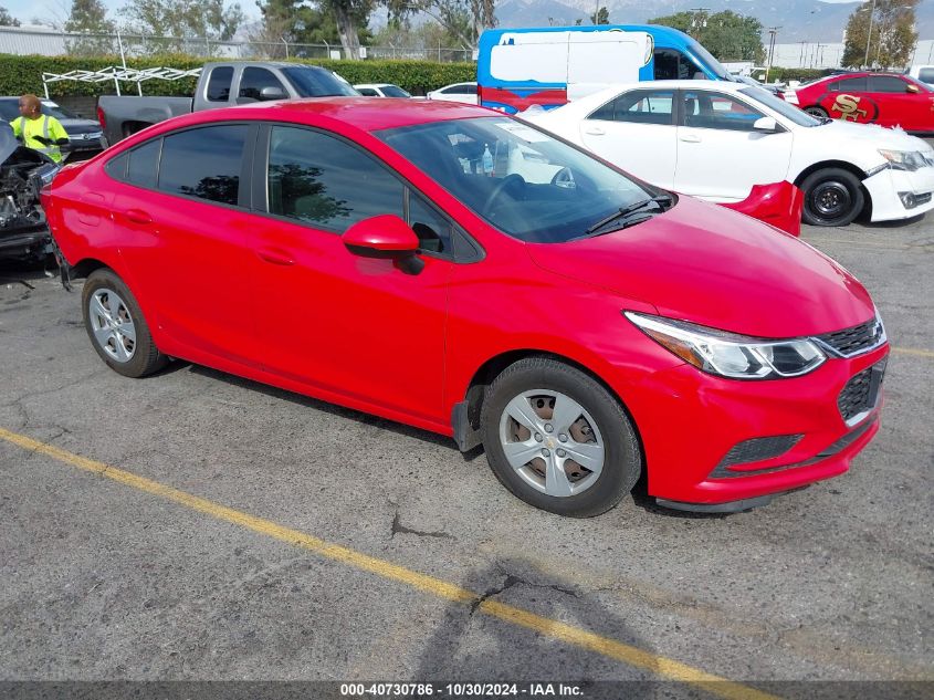 2018 Chevrolet Cruze Ls Auto VIN: 1G1BC5SMXJ7205002 Lot: 40730786