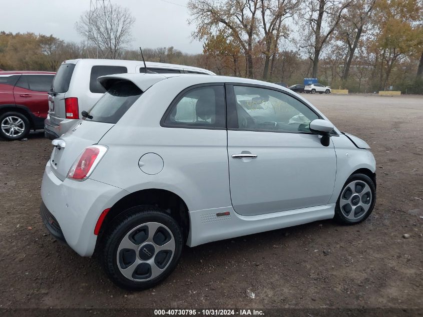 2017 Fiat 500E Battery Electric VIN: 3C3CFFGE1HT550018 Lot: 40730795