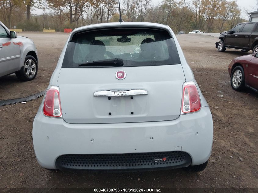 2017 Fiat 500E Battery Electric VIN: 3C3CFFGE1HT550018 Lot: 40730795