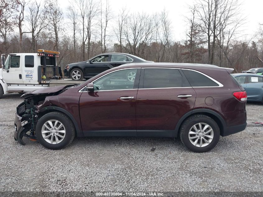 2017 Kia Sorento 2.4L Lx VIN: 5XYPG4A34HG298603 Lot: 40730804