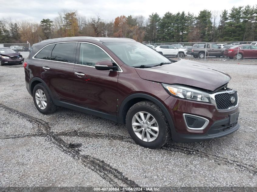 2017 KIA SORENTO 2.4L LX - 5XYPG4A34HG298603