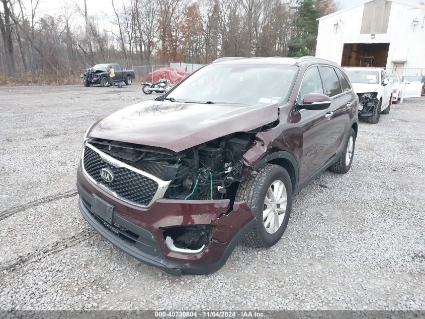 2017 KIA SORENTO 2.4L LX - 5XYPG4A34HG298603