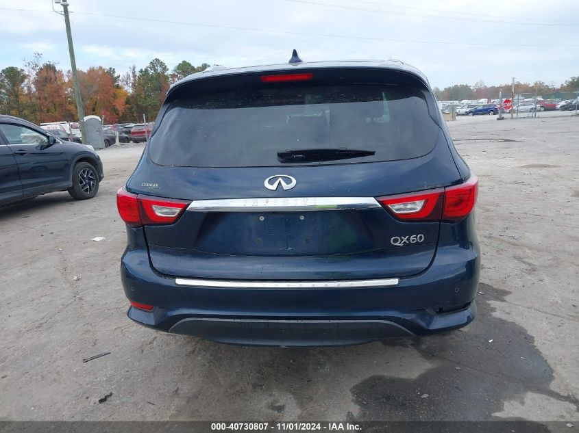 2017 Infiniti Qx60 VIN: 5N1DL0MM6HC530579 Lot: 40730807