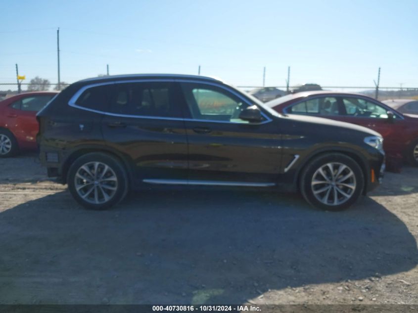 2018 BMW X3 xDrive30I VIN: 5UXTR9C51JLD90137 Lot: 40730816