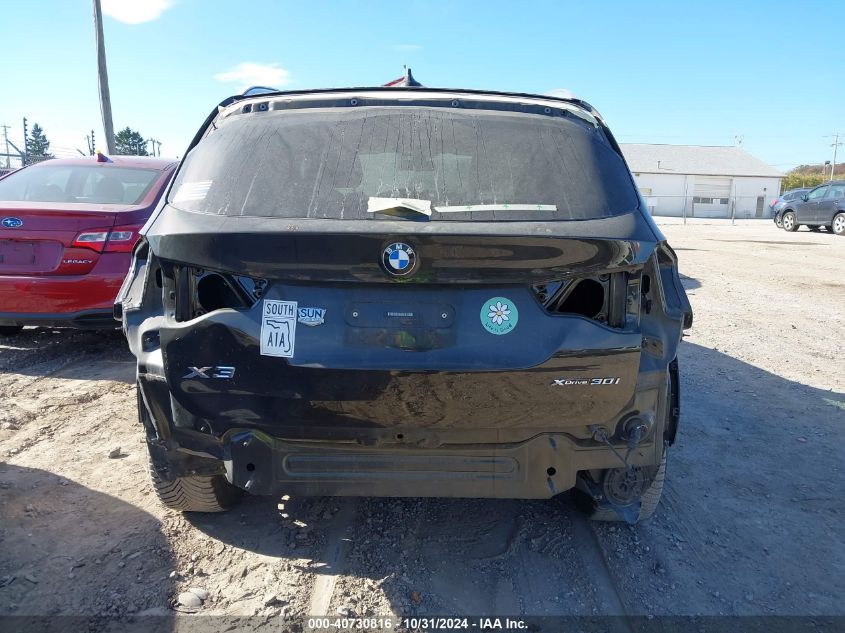 2018 BMW X3 xDrive30I VIN: 5UXTR9C51JLD90137 Lot: 40730816