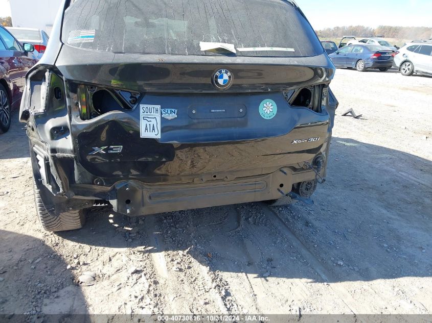 2018 BMW X3 xDrive30I VIN: 5UXTR9C51JLD90137 Lot: 40730816