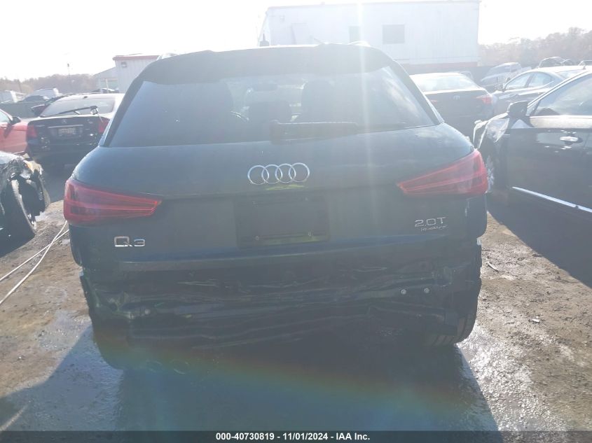 2018 Audi Q3 2.0T Premium/2.0T Sport Premium VIN: WA1JCCFS1JR031240 Lot: 40730819