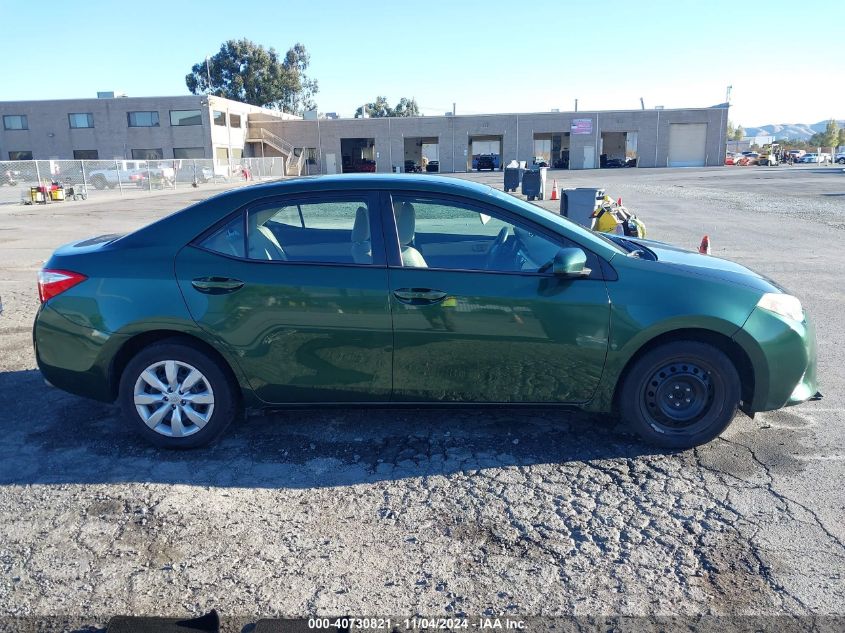 2015 Toyota Corolla L/Le/Le Pls/Prm/S/S Pls VIN: 5YFBURHE0FP360756 Lot: 40730821