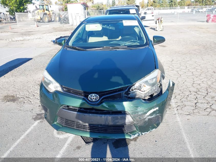 2015 Toyota Corolla L/Le/Le Pls/Prm/S/S Pls VIN: 5YFBURHE0FP360756 Lot: 40730821