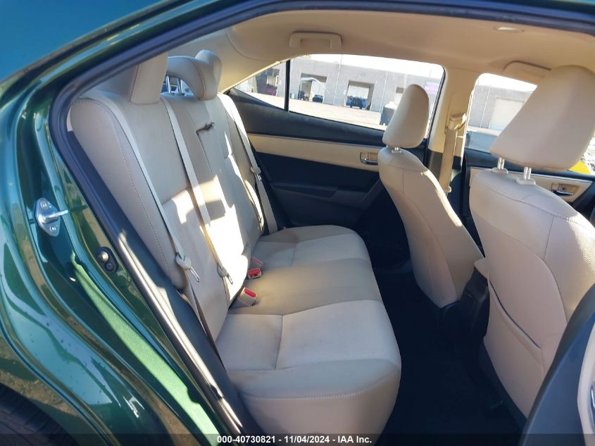 2015 Toyota Corolla L/Le/Le Pls/Prm/S/S Pls VIN: 5YFBURHE0FP360756 Lot: 40730821