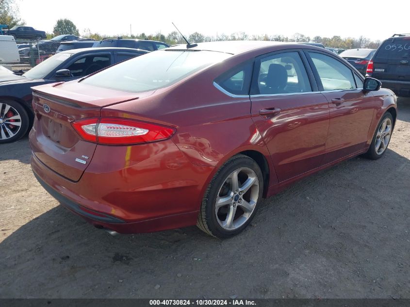 2014 FORD FUSION SE - 3FA6P0HDXER218375