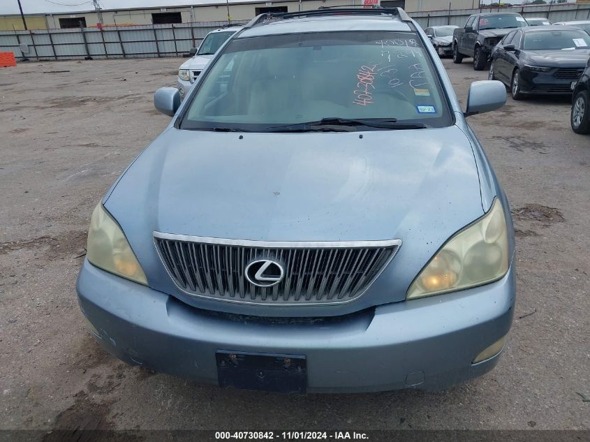 2004 Lexus Rx 330 Base (A5) VIN: JTJGA31U240017299 Lot: 40730842