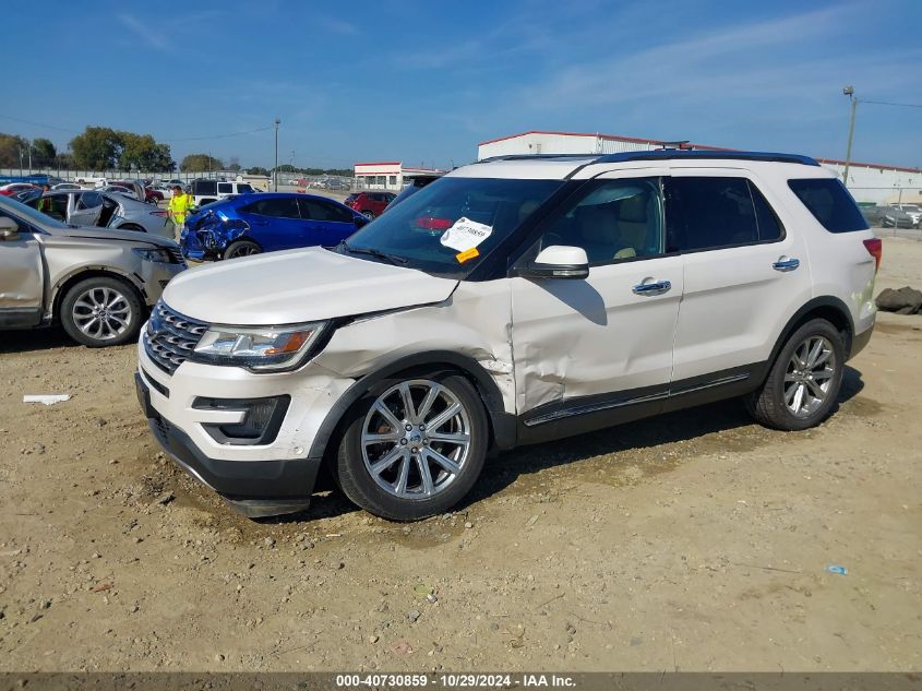 2017 Ford Explorer Limited VIN: 1FM5K8FH4HGB51787 Lot: 40730859