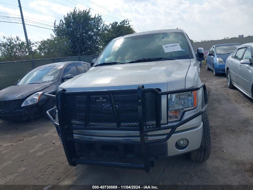 2009 Ford F-150 Fx4/King Ranch/Lariat/Platinum/Xl/Xlt VIN: 1FTPW14VX9KC91651 Lot: 40730869