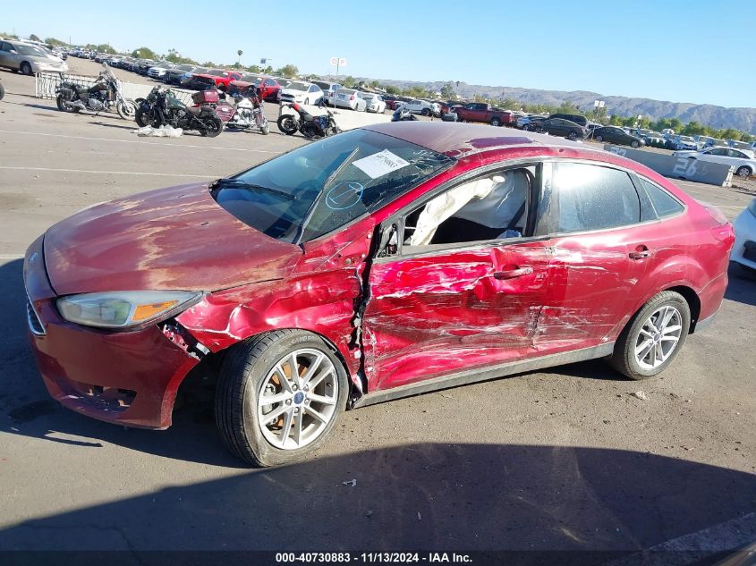 2017 Ford Focus Se VIN: 1FADP3F24HL255161 Lot: 40730883