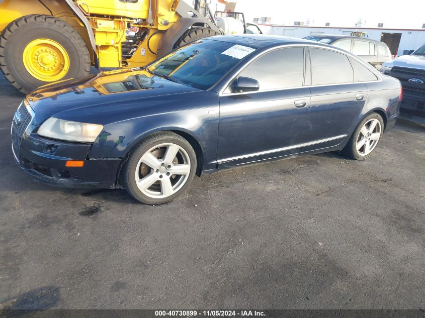 2008 Audi A6 3.2 VIN: WAUAH74F48N150001 Lot: 40730899