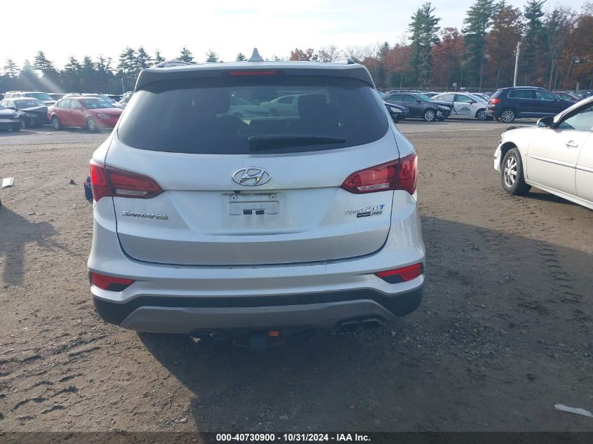 2017 HYUNDAI SANTA FE SPORT 2.0T ULTIMATE - 5XYZWDLA4HG384629