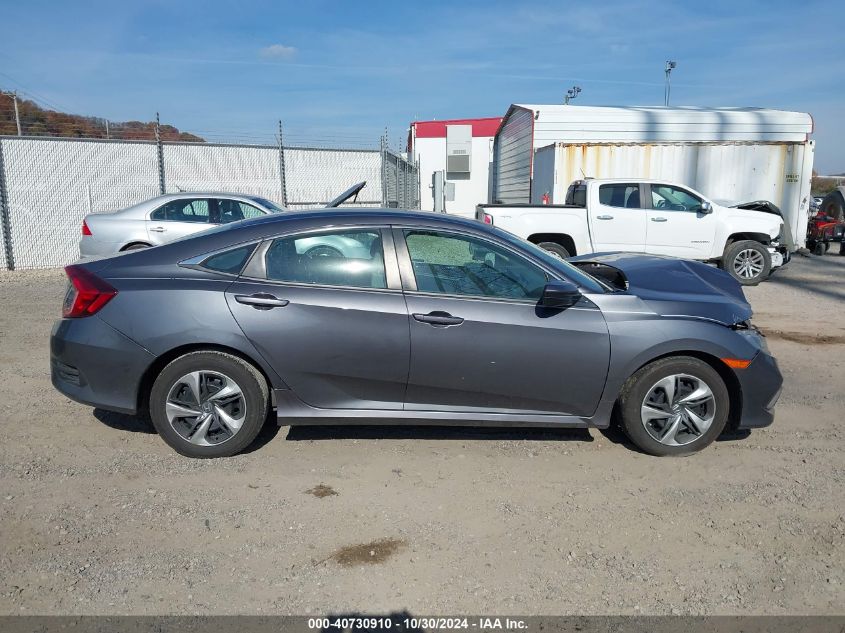 2019 Honda Civic Lx VIN: 2HGFC2F68KH602136 Lot: 40730910