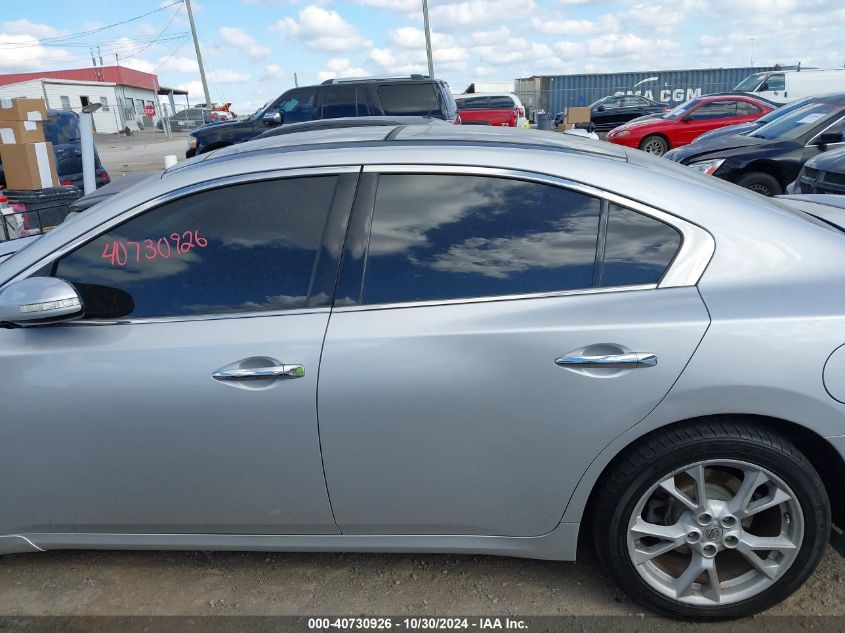 2014 Nissan Maxima 3.5 Sv VIN: 1N4AA5AP0EC913251 Lot: 40730926